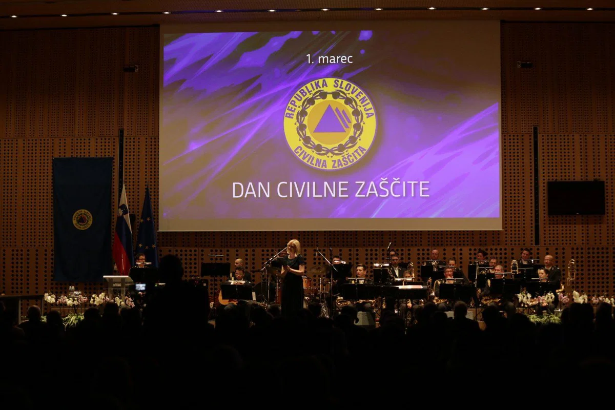 Koroški gasilski zavod prejemnik Zlatega znaka Civilne zaščite