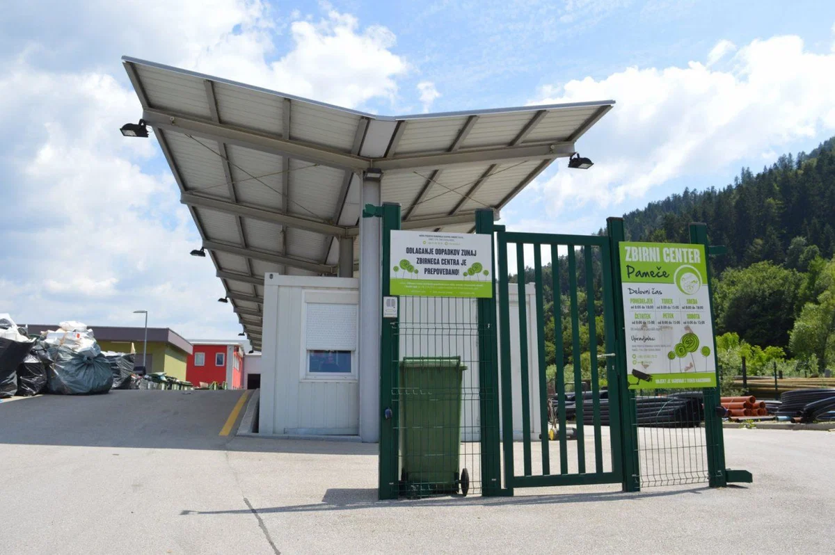 Ponovno se odpirata zbirna centra Pameče in Dolže
