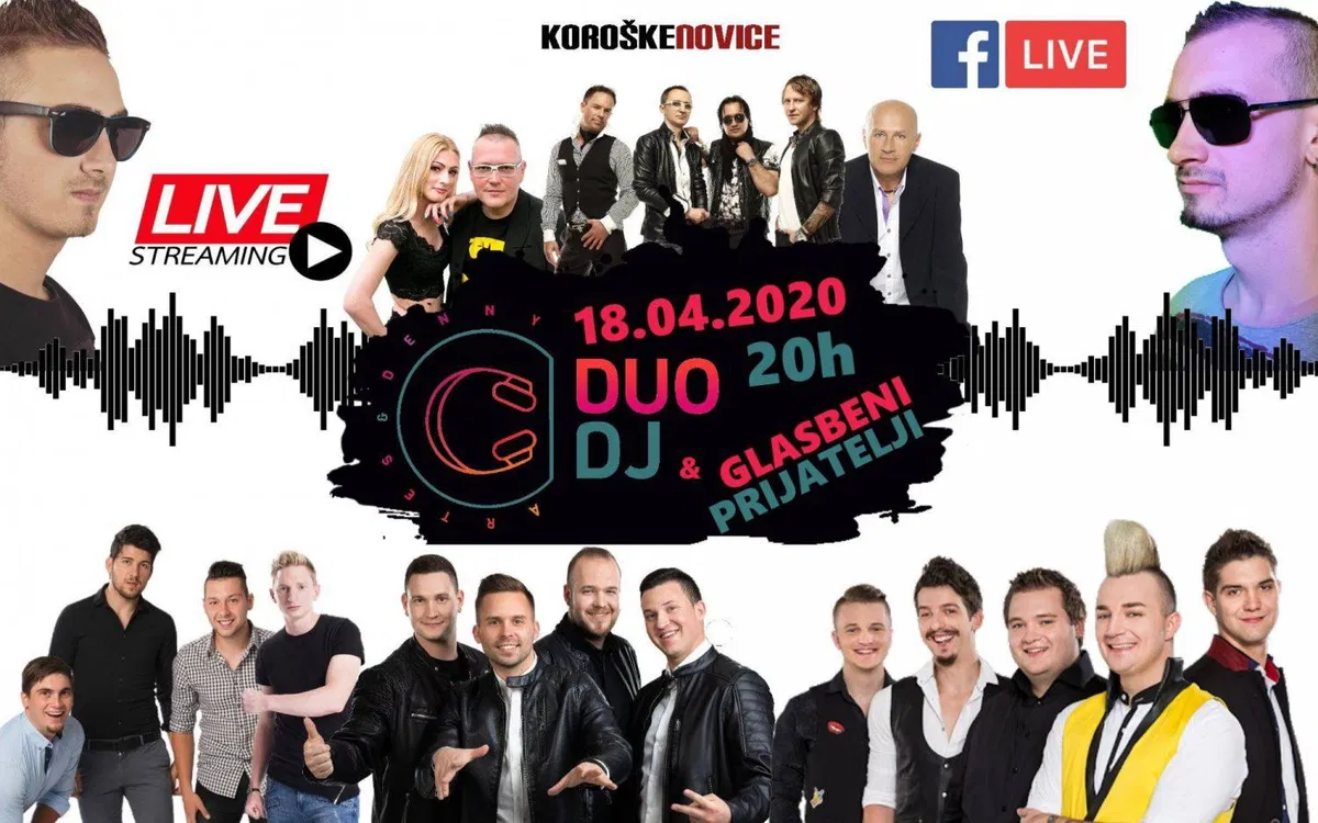 V ŽIVO: Virtualna 'gavda' za vse generacije