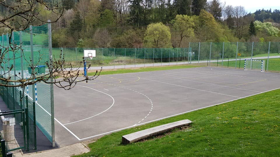 V MO Slovenj Gradec zaključili z ureditvijo športnega igrišča (FOTO)