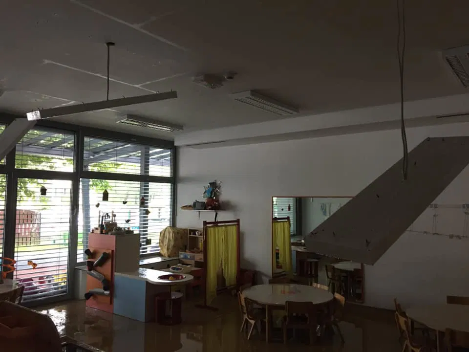 Poplavilo prostore vrtca na Maistrovi. Kako bo z varstvom? (FOTO)