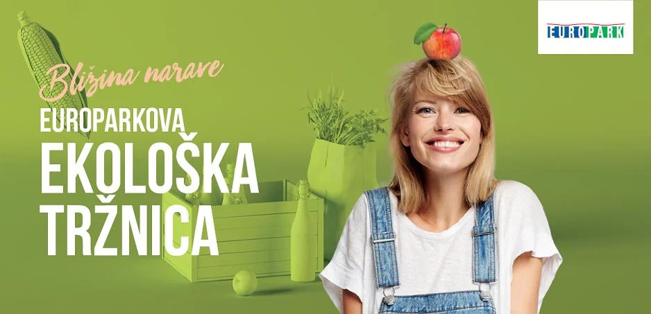 Europarkova ekološka tržnica ponuja številne naravne in domače izdelke