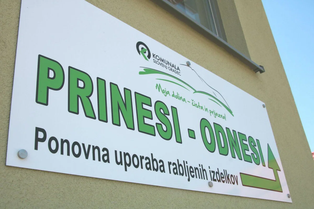 "PRINESI - ODNESI": Zame odpadek, za nekoga nova priložnost