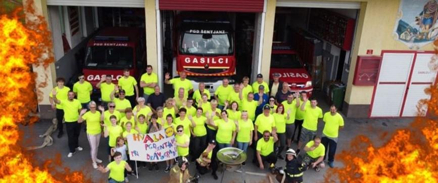 Glasujmo! Gasilci PGD Šentjanž pri Dravogradu se potegujejo za brezplačen piknik