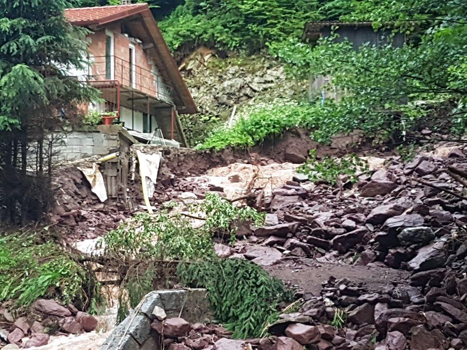 Neurje povzročilo precej škode na območju Vuzenice