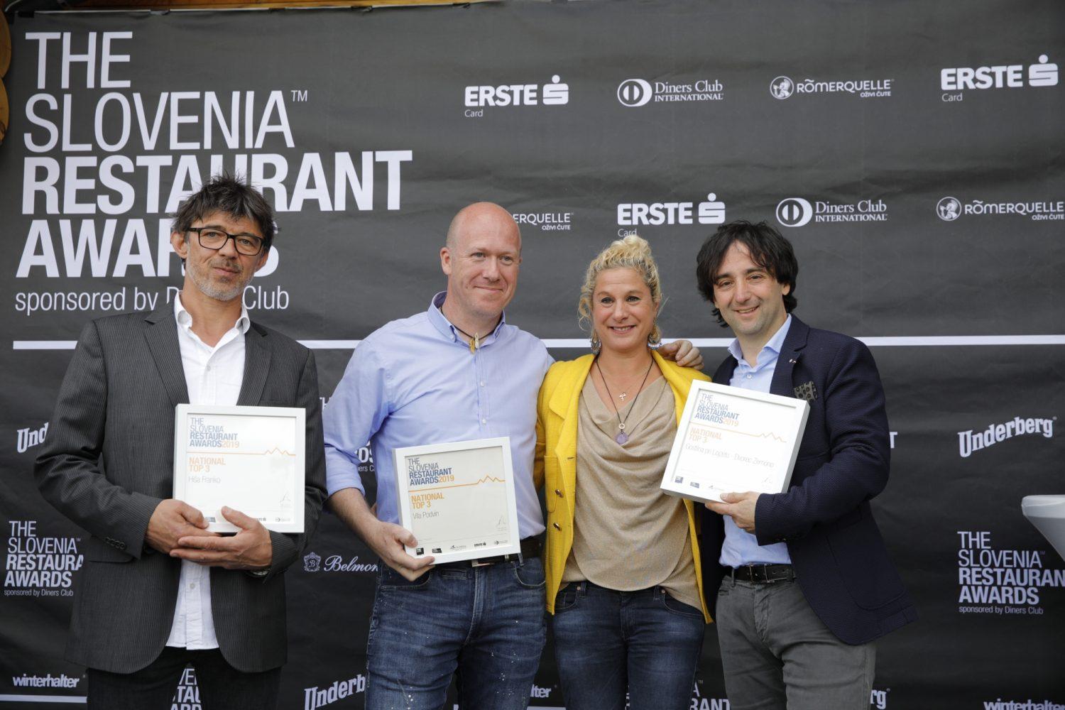 Najboljše restavracije v Sloveniji: Hiša Franko, Gostilna pri Lojzetu in Vila Podvin