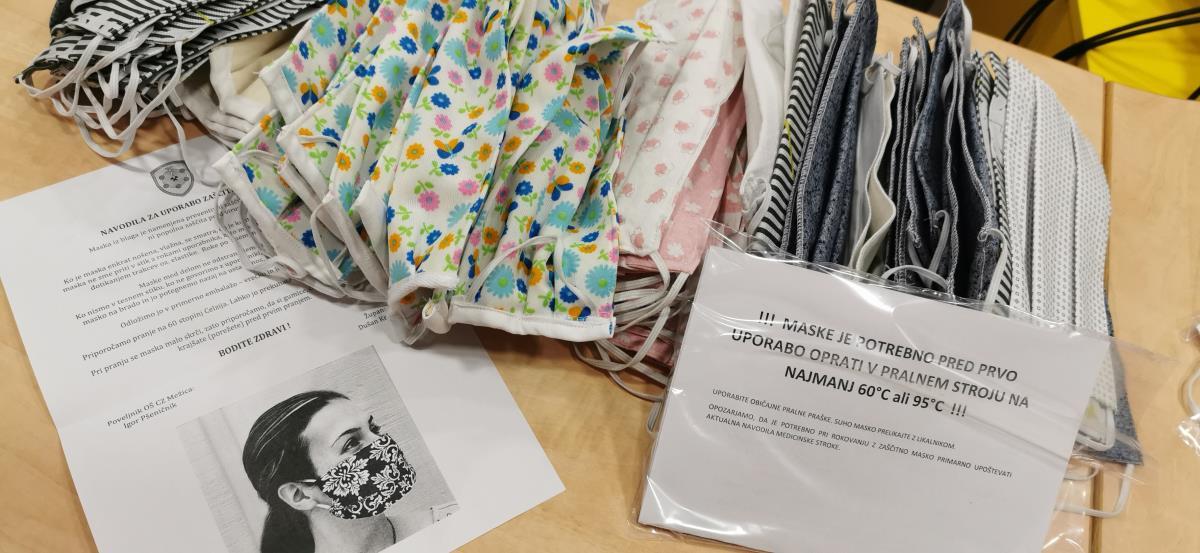 Od šivanja zaščitnih mask do nesebične pomoči najbolj ranljivim
