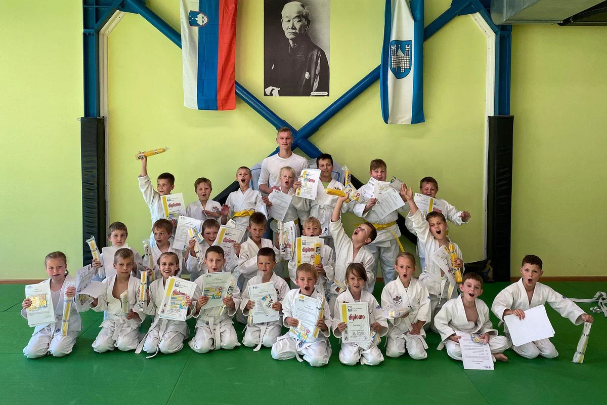 168 mladih koroških judoistov uspešno položilo izpit
