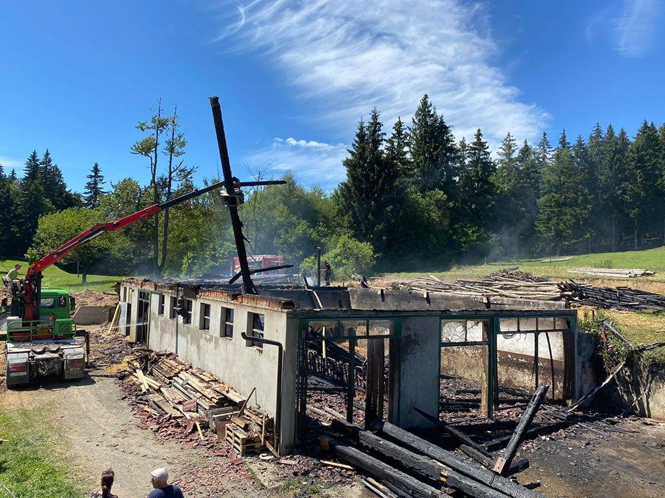 Znane podrobnosti požara nad Muto