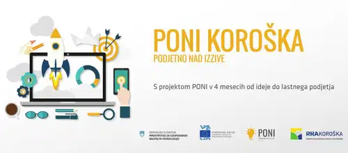 Korošci, uresničite svojo poslovno idejo s projektom Podjetno nad izzive!