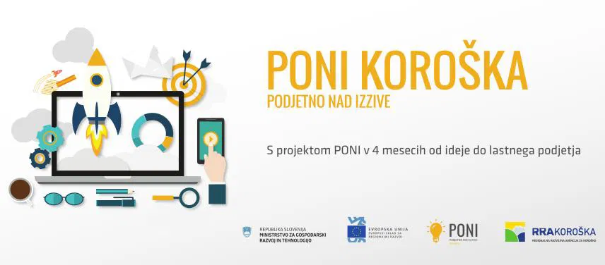 Korošci, uresničite svojo poslovno idejo s projektom Podjetno nad izzive!