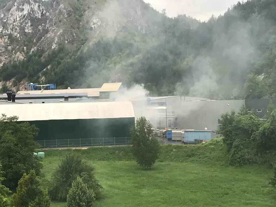 V Žerjavu se je vil "smrdeč dim, ki je dražil dihala"