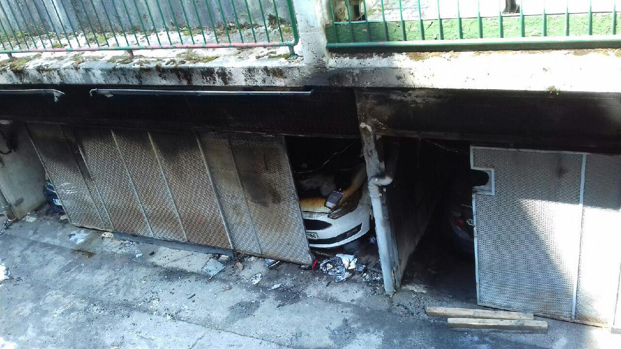 V Velenju ponoči spet gorelo vozilo