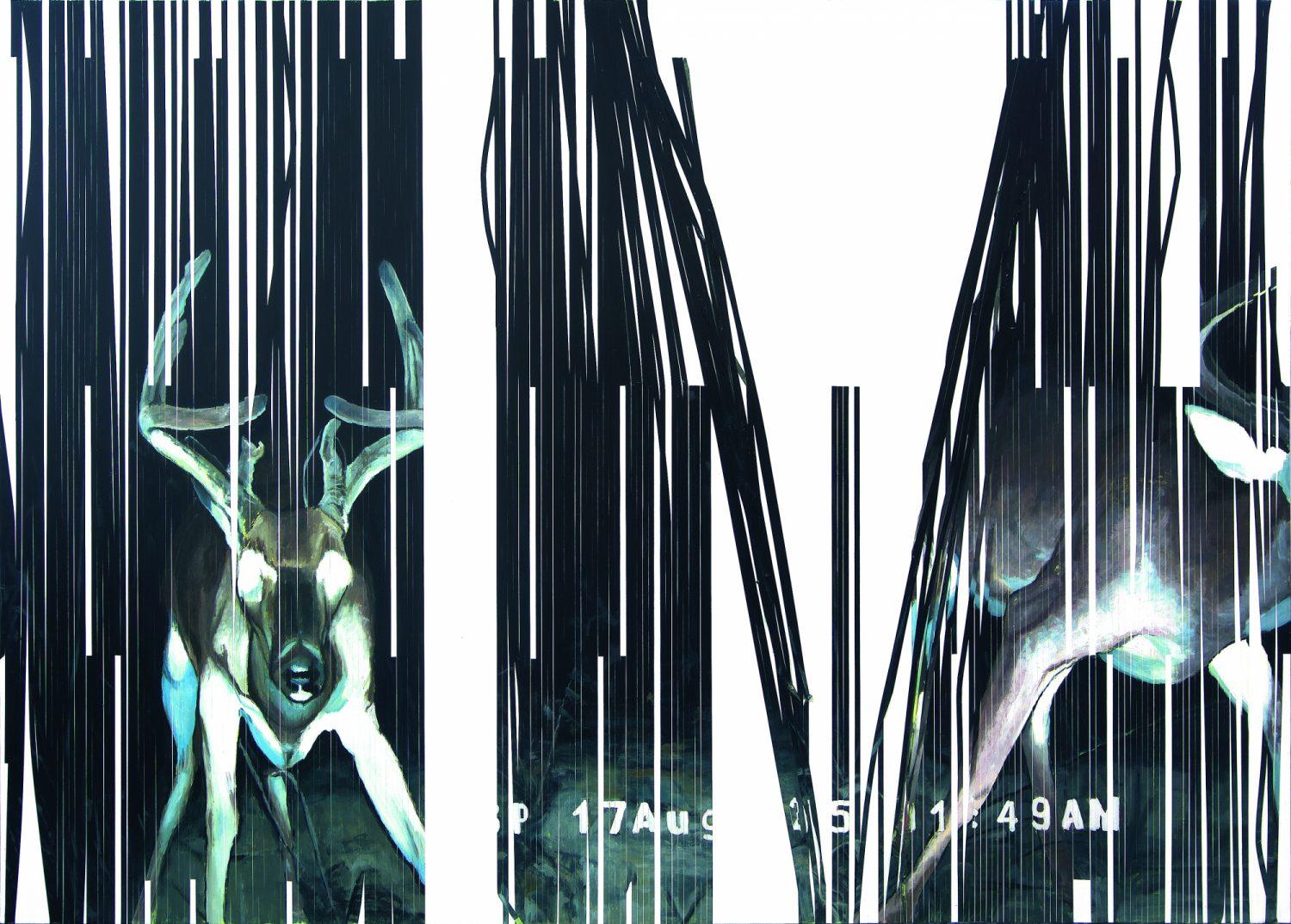 V Galeriji Ravne otvoritev razstave Mita Gegiča