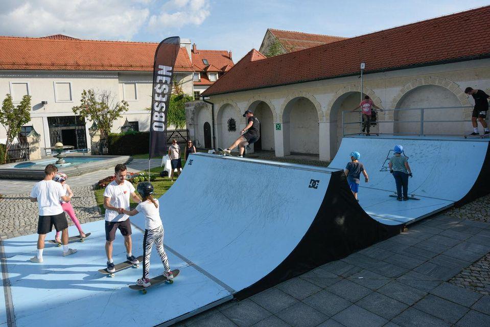 3-dnevni praznik urbanih športov v idiličnem okolju graščine Rotenturn privabil številne obiskovalce