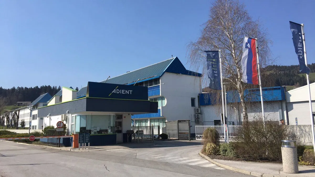 Adient: Slovenija z vidika stroškov ni več najboljša država