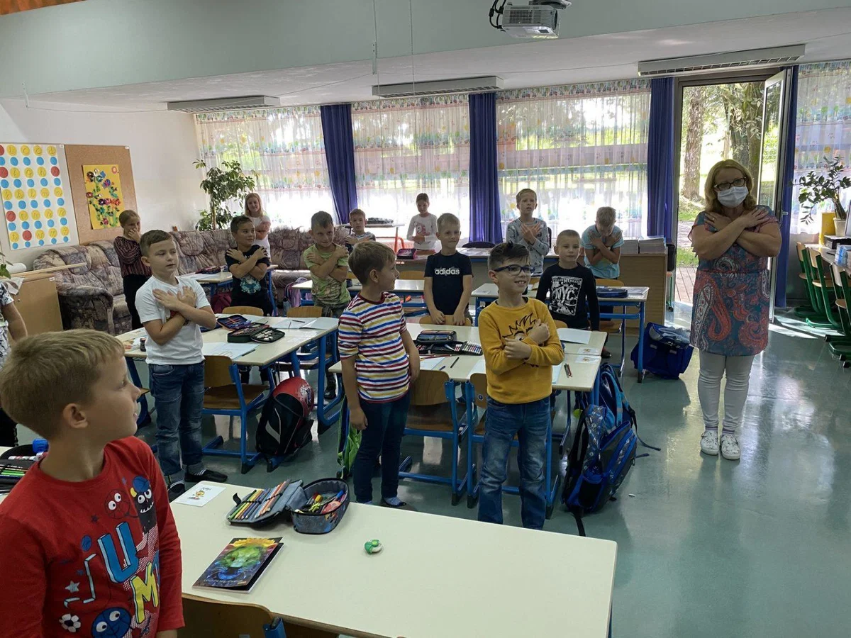 Tako so županu zapeli učenci Prve OŠ Slovenj Gradec