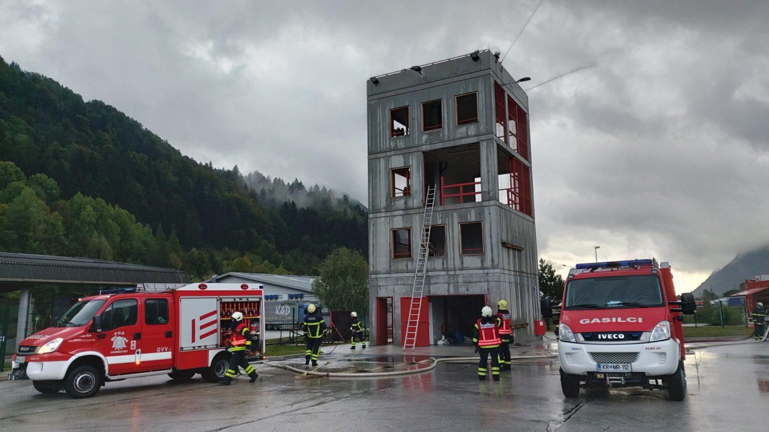 Na Jesenicah odprli tretji gasilski poligon v državi