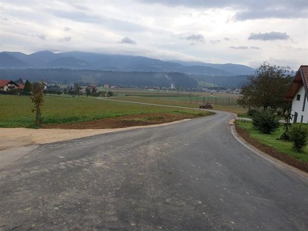 MOSG izvedla prvo fazo konstrukcije ceste