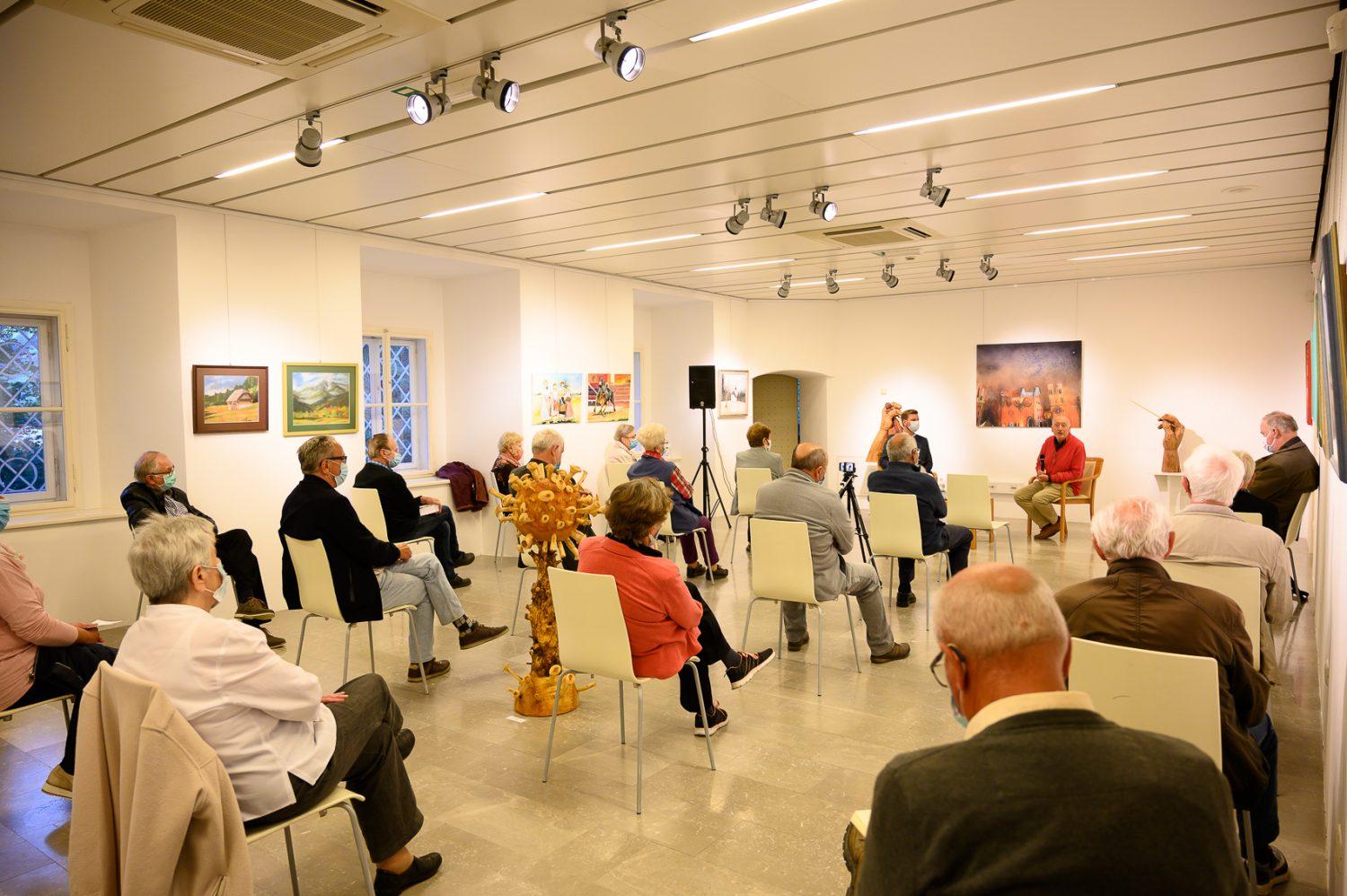 Jože Pirjevec v ravenski knjižnici predstavil knjigo Partizani