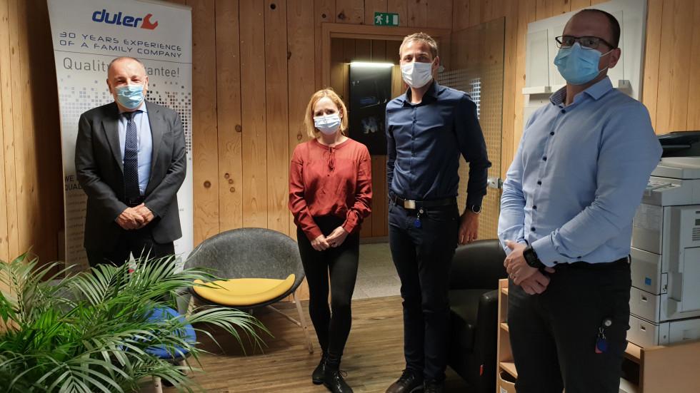 Minister Šircelj se je na Koroškem seznanil z izkušnjami lokalnih podjetnikov