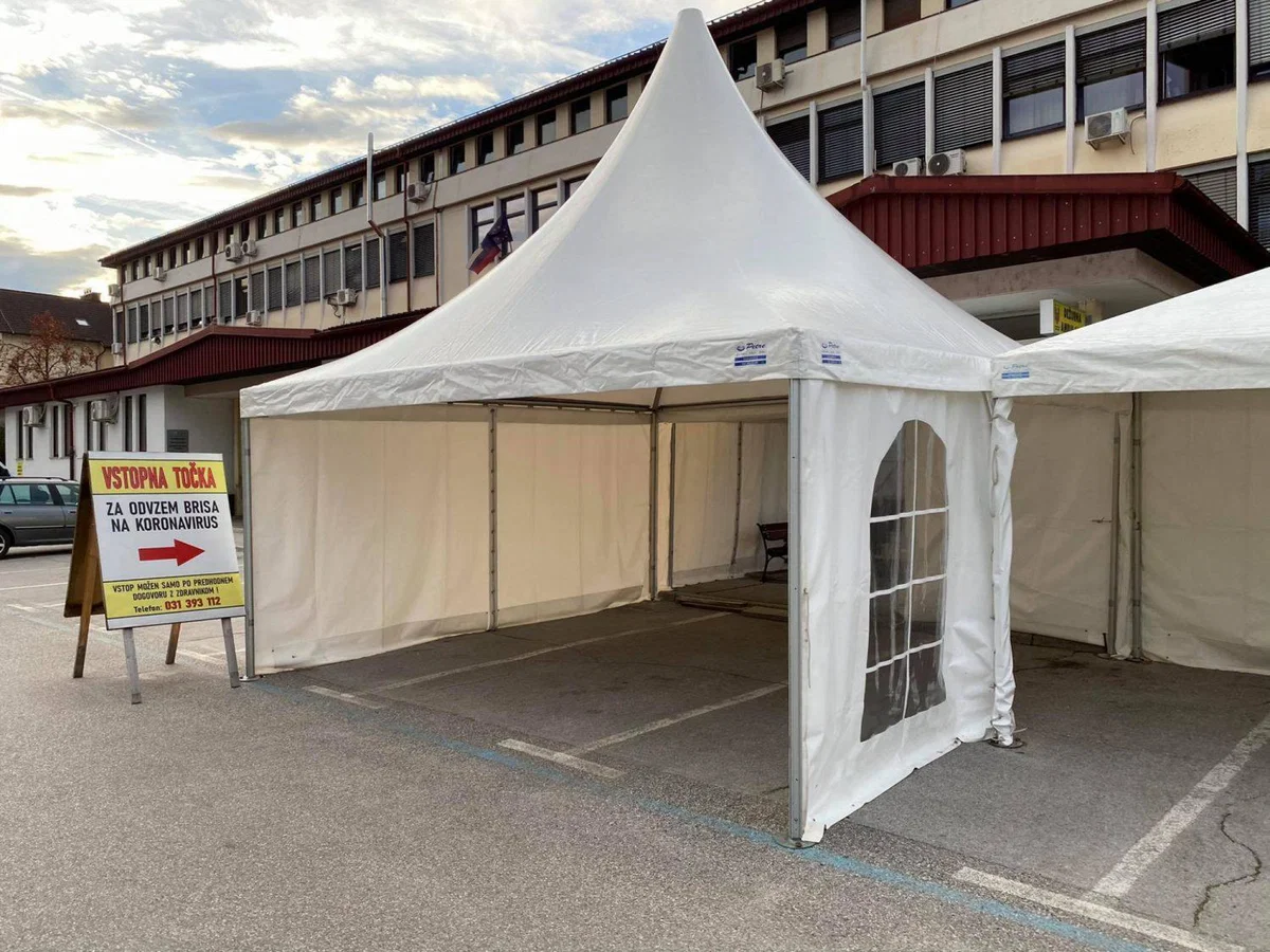 V soboto potrjenih več kot 1300 okužb