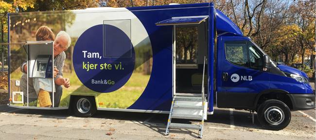 Kmalu tudi na Koroškem:  NLB mobilna poslovalnica Bank&Go