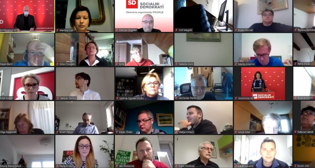 Na konferenci SD odločno za novo vlado tudi s strategijo izhoda iz krize