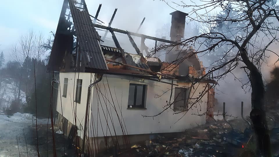 Tuja krivda za požar na Remšniku je izključena, materialna škoda je visoka