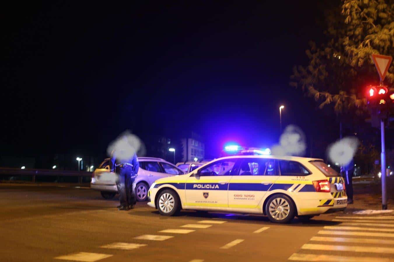 Nesrečo v Dobji vasi povzročila voznica osebnega vozila