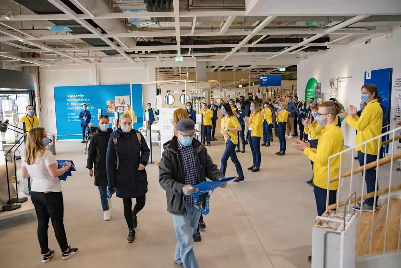 Ikea v Ljubljani odprla svoja vrata
