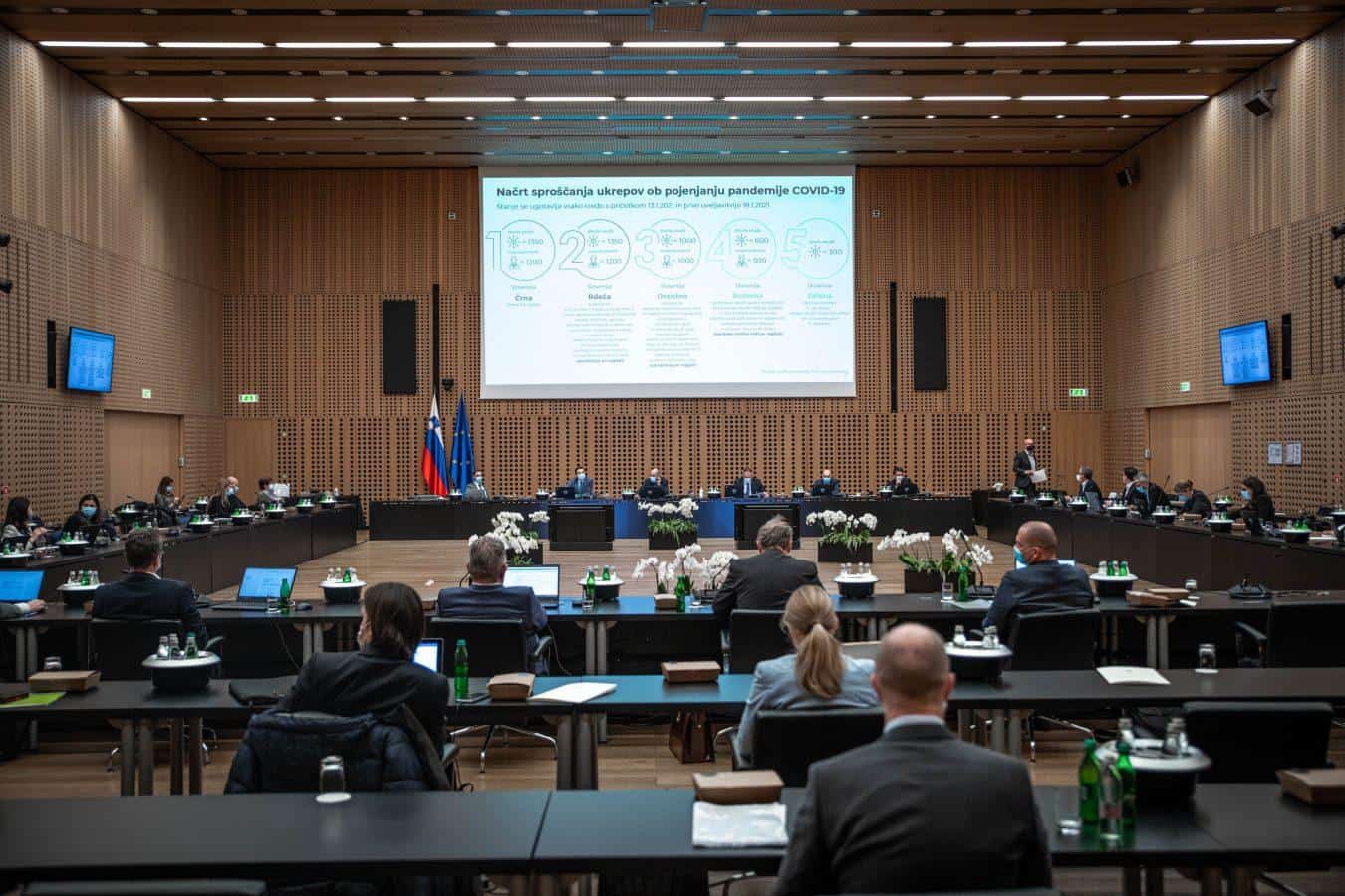 Vlada bo ob zaostrujočih se epidemioloških razmerah pretresala ukrepe. Kako kaže glede odprave policijske ure?