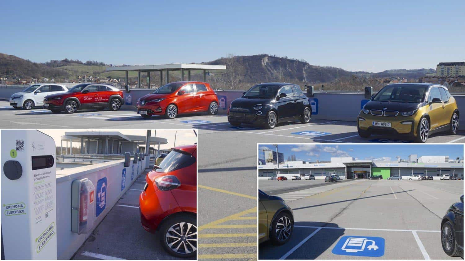 Europark z največ električnimi polnilnicami na enem mestu postaja središče trajnostne mobilnosti v Mariboru