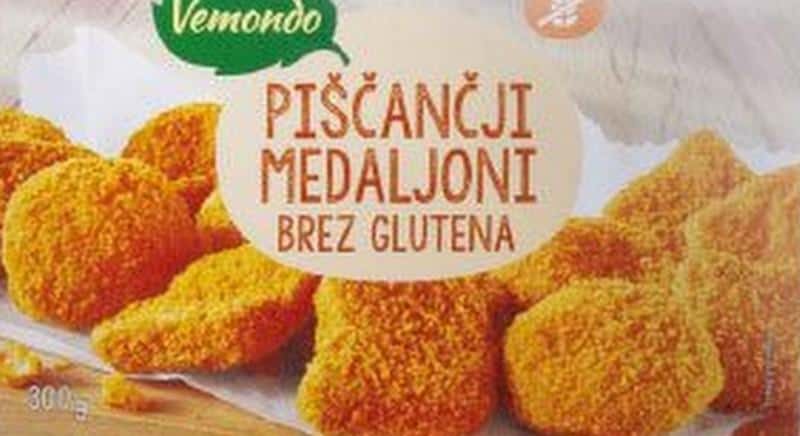 Odpoklic piščančjih medaljonov brez glutena