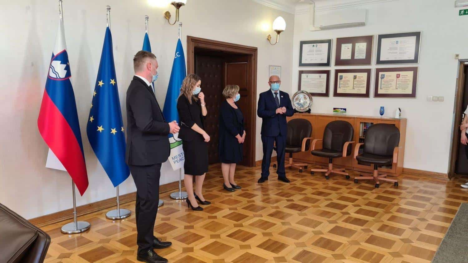 Na slovenjgraški občini pripravili sprejem judoistov