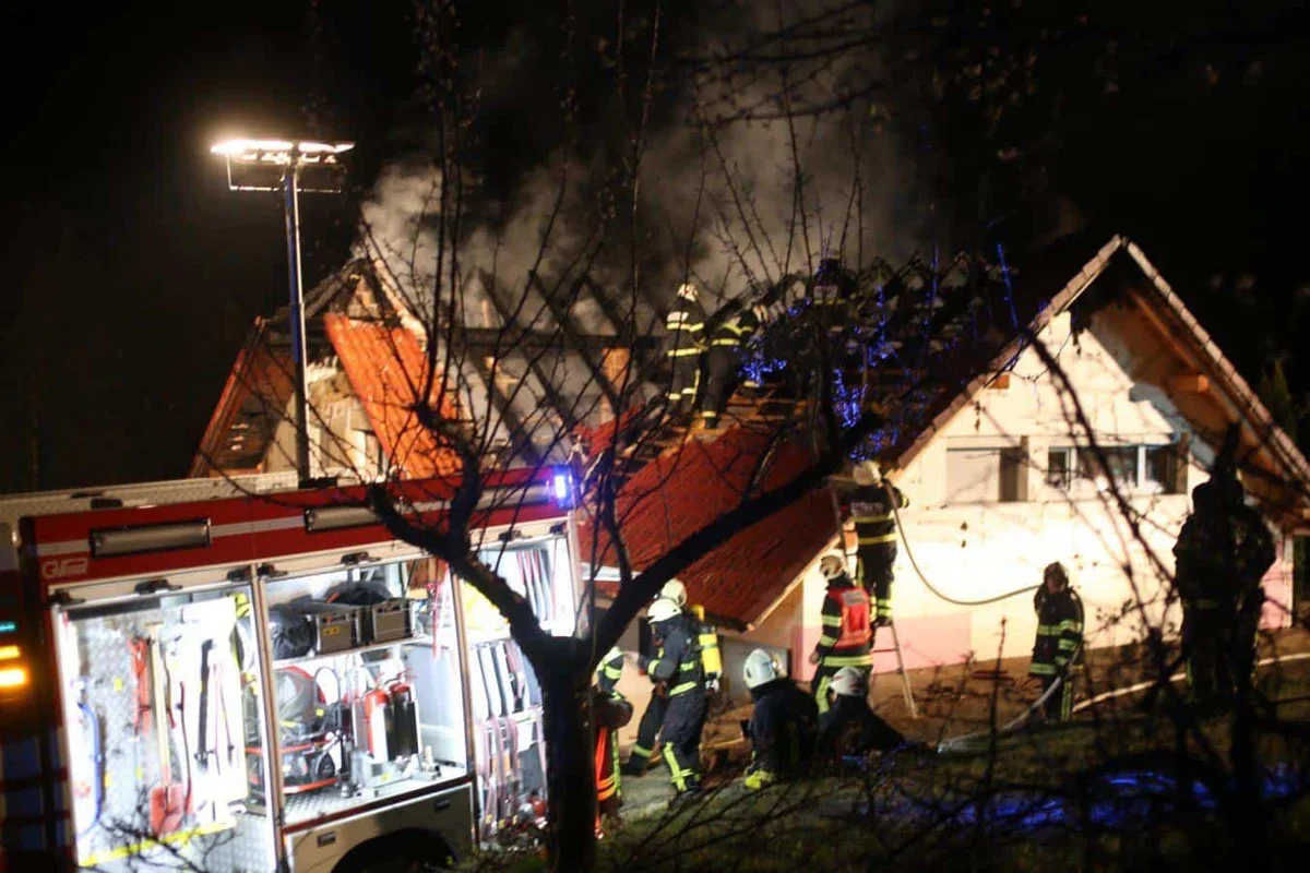 Pomagajmo družini Pavše, ki je v soboto ostala brez novega doma