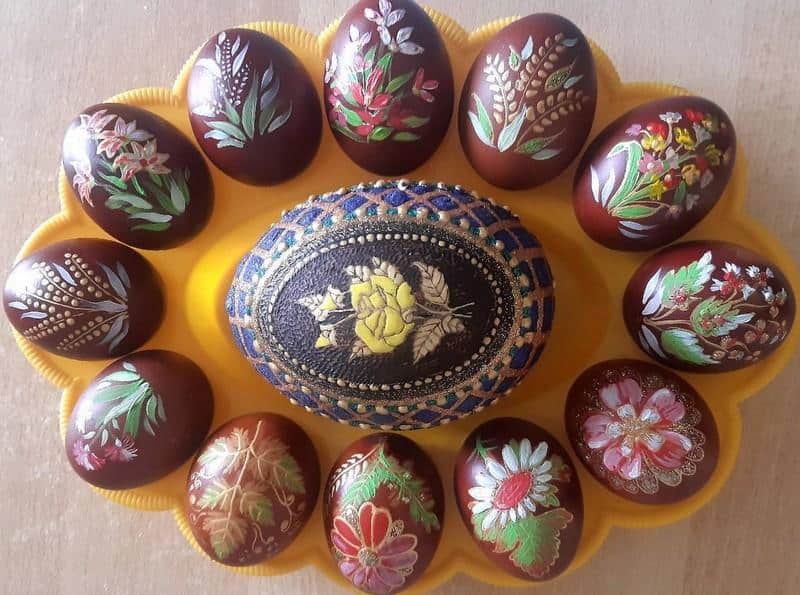 Takšni so unikatni velikonočni pirhi izpod rok Korošca Milana Iršiča