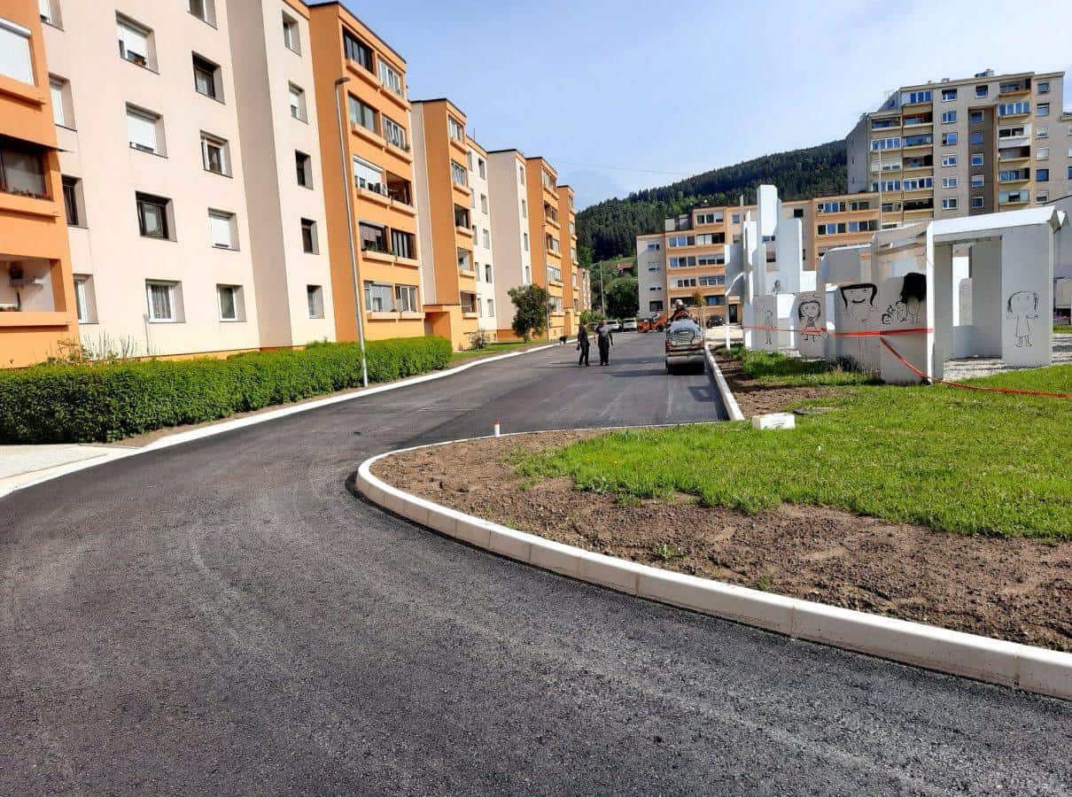 Na Javorniku uredili nova parkirišča