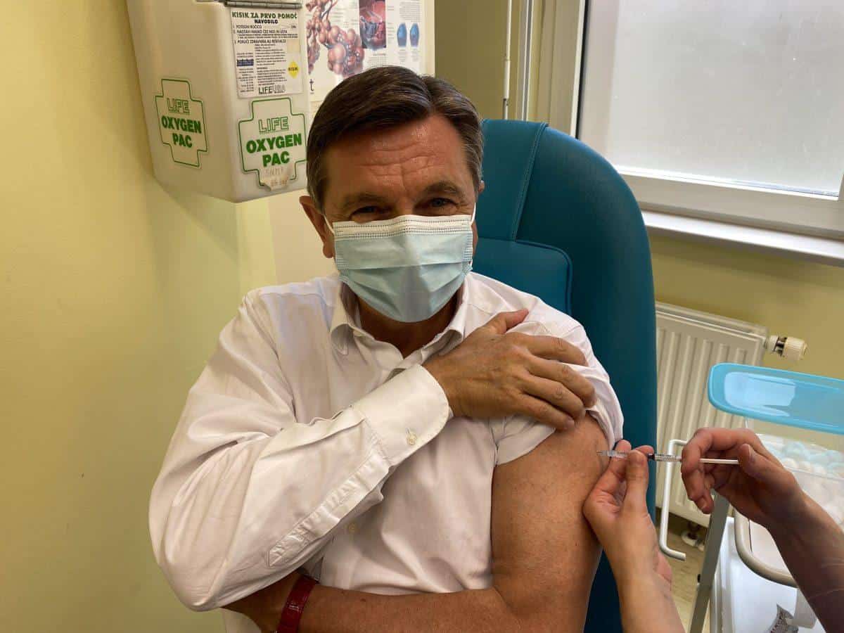 Med cepljenimi z vsemi odmerki prednjači Koroška. Drugi odmerek cepiva danes prejel tudi Pahor