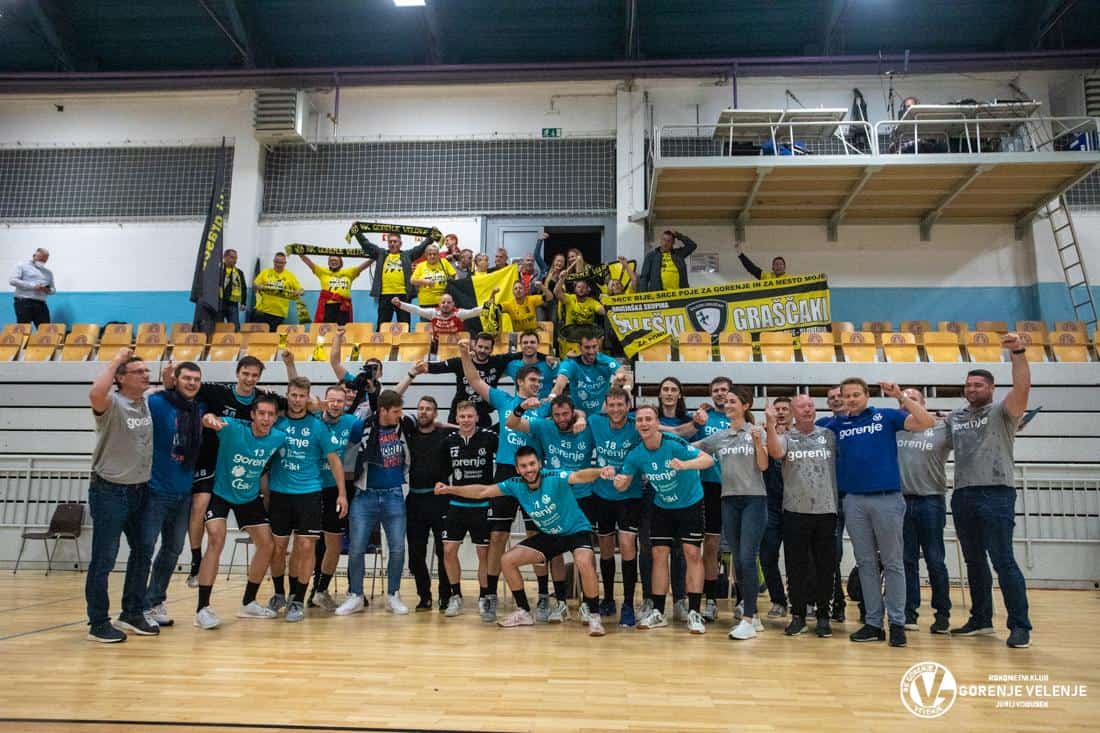 Velenjski rokometaši po osmih letih ponovno na državnem prestolu