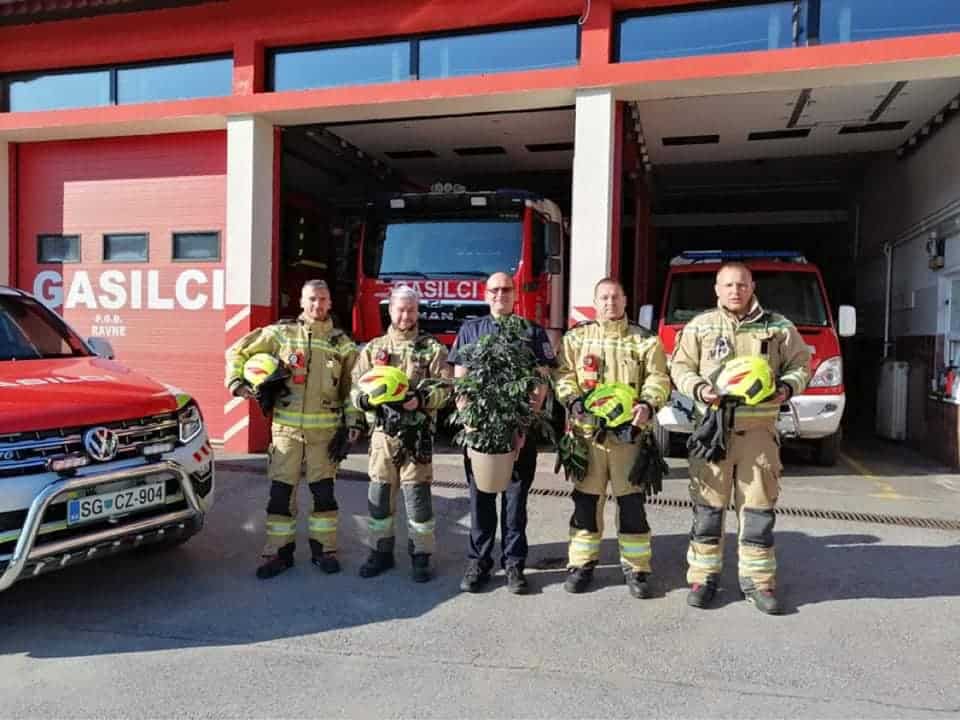 Gasilci Koroškega gasilskega zavoda sprejeli novega direktorja