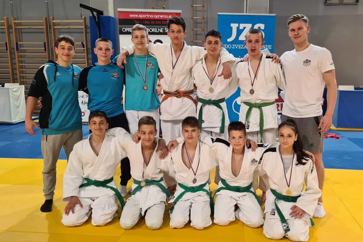 Izjemen uspeh Jevgenije Gajić in ostalih koroških judoistov  v Mariboru