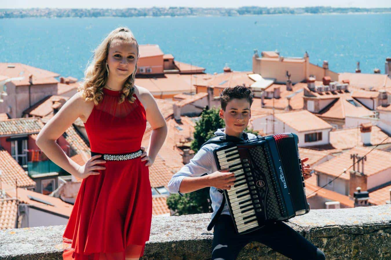 Danaja in Gašper skupaj posnela nov videospot