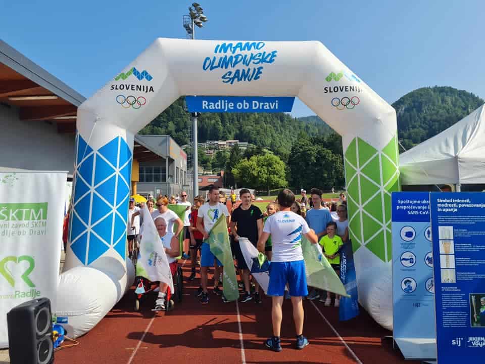 Slovenska bakla na poti od Raven do Tokia danes tudi v Radljah ob Dravi