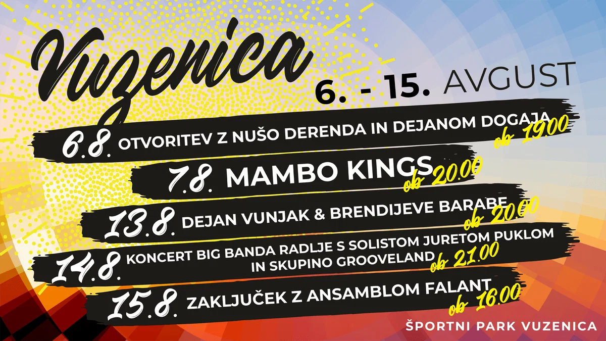 Prihajajo 27. Vuzeniški dnevi in z njimi ogromno dogodkov, ki jih ne smete zamuditi