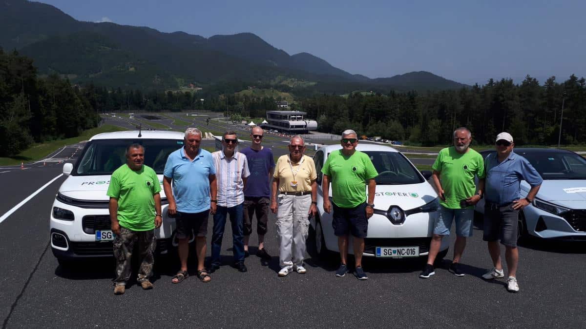 Prostoferji na Vranskem nadgrajevali vozniške veščine