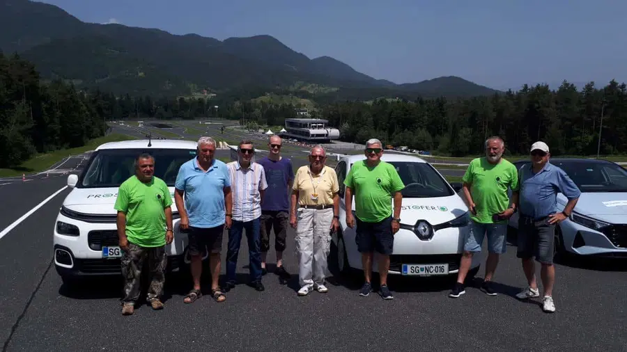 Prostoferji na Vranskem nadgrajevali vozniške veščine