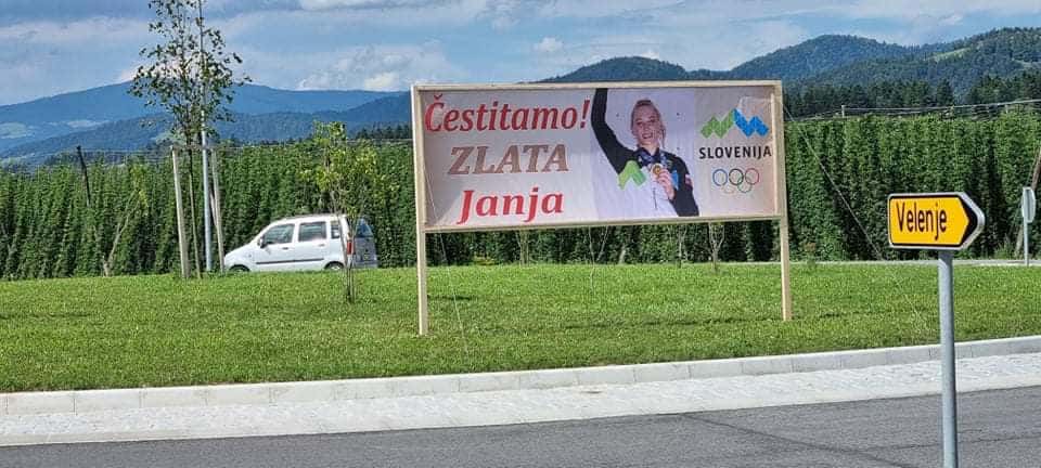 V Slovenj Gradcu pripravljajo sprejem za olimpijsko prvakinjo Janjo Garnbret