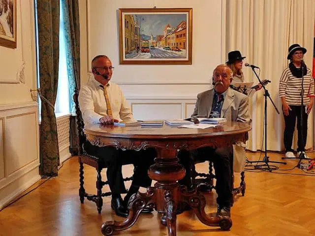 Janez Jurič v Dvorcu Bukovje predstavil prvi roman