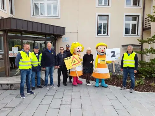 AMD Dravograd - AMZS in SPVCP občine Dravograd danes izvedli preventivno akcijo